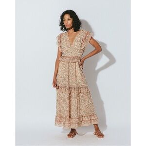 Cherie Ankle Dress in Zinnia Print
CLEOBELLA